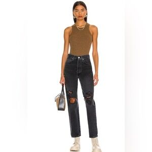 Agolde 90s Mid Rise Loose Fit Jeans in Vagabond. Size 27